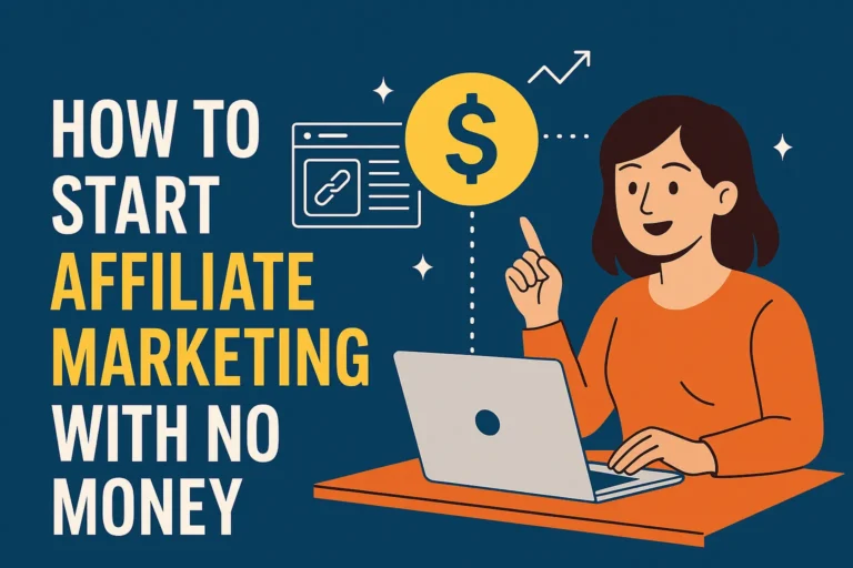 start affiliate marketing with no money